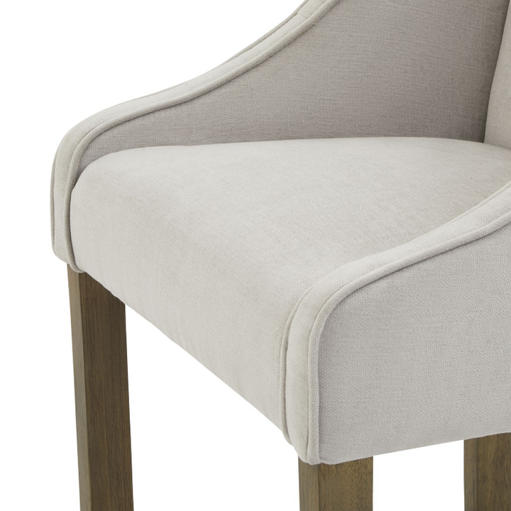 Bar Stool- Epsom in Grey- Stool Fabric