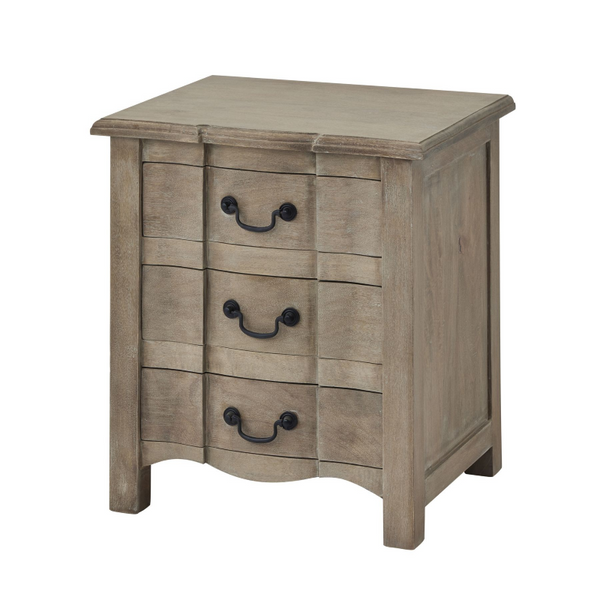 Bedside Table- Copgrove- 3 Drawer