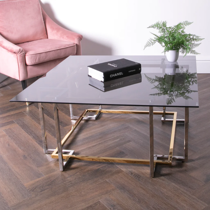 Coffee Table- Bullion Gold- Lifestyle