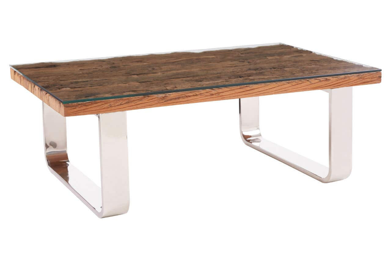 Coffee Table- Kerala Natural U Shaped Base