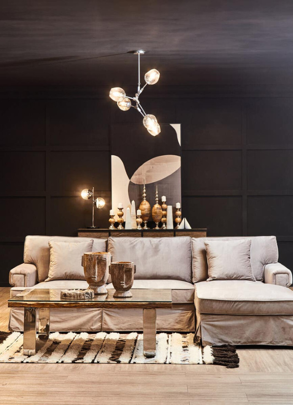 Coffee Table- Kerala Natural U Shaped Base