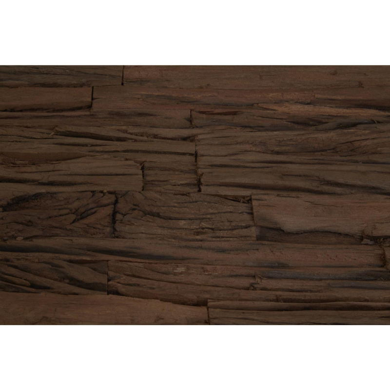 Coffee Table- Kerala Natural With Cross Base