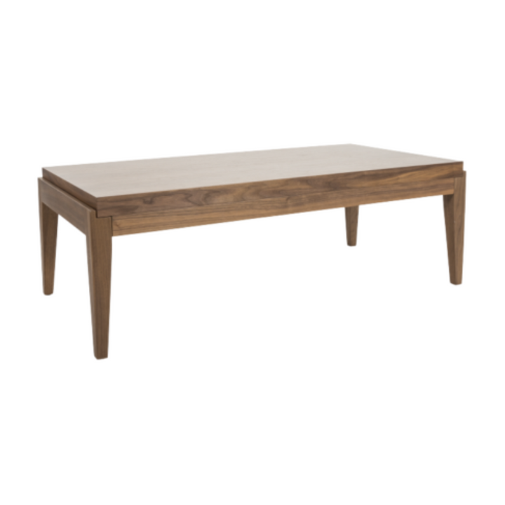 Coffee Table- Peony- Walnut- Angle