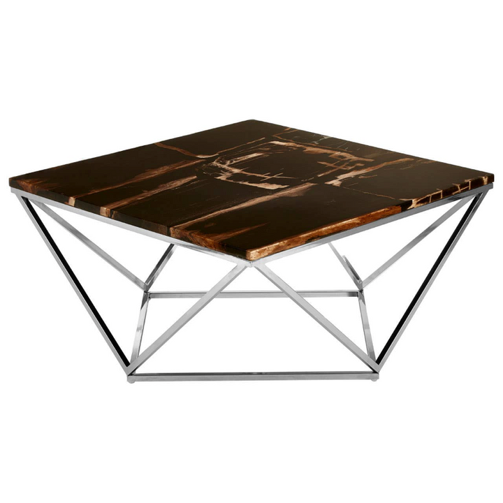 Coffee Table- Relic Dark Petrified Wood Top