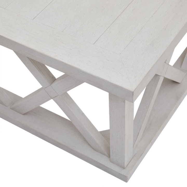 Coffee Table- Stamford Plank Square- Angle