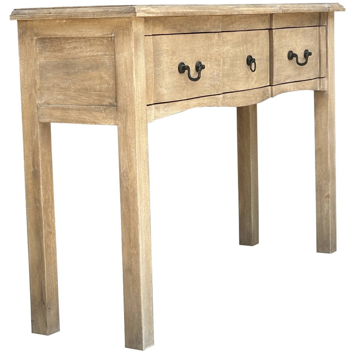 Console Table- Copgrove- 3 Drawer- Angle