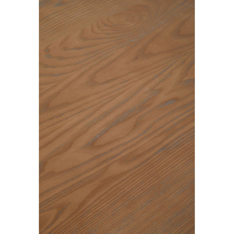 Dark Oak Wood Round Dining Table- Parkside