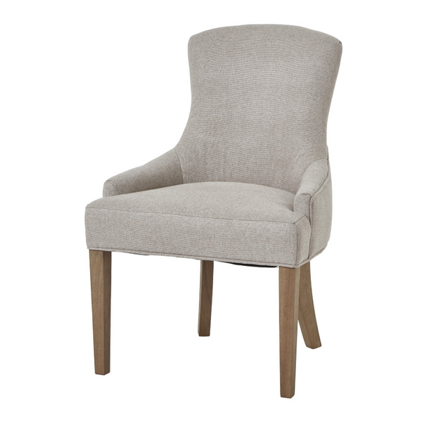 Dining Chair- Brockham Oatmeal Twill