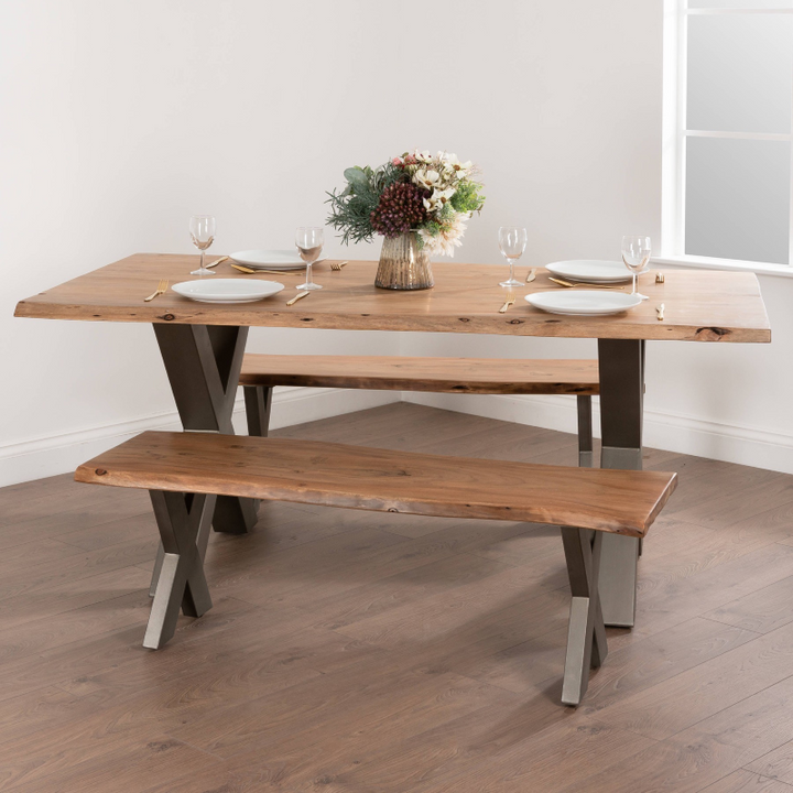 Dining Table- Live Edge- Lifestyle