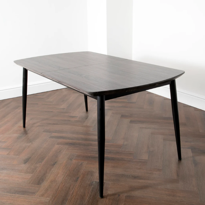 Dining Table with 4 Chairs- Oxford in Grey Oak- Lifestyle- Dining Table