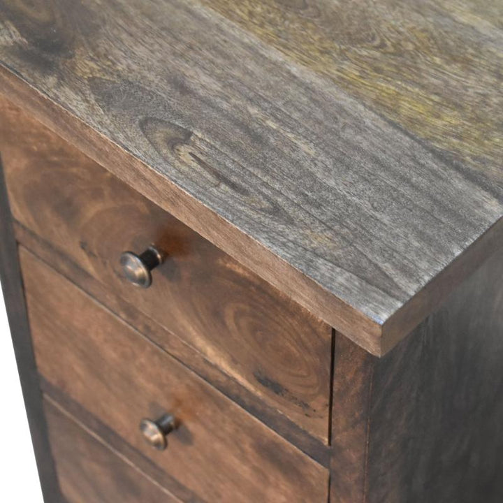 Grey Country Bedside Table- Mini Classic