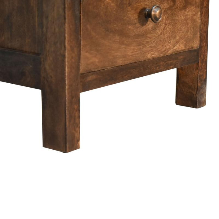 Grey Country Bedside Table- Mini Classic