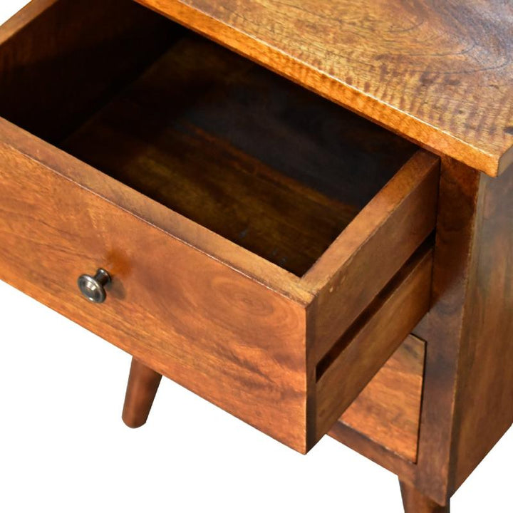 Chestnut Bedside Table