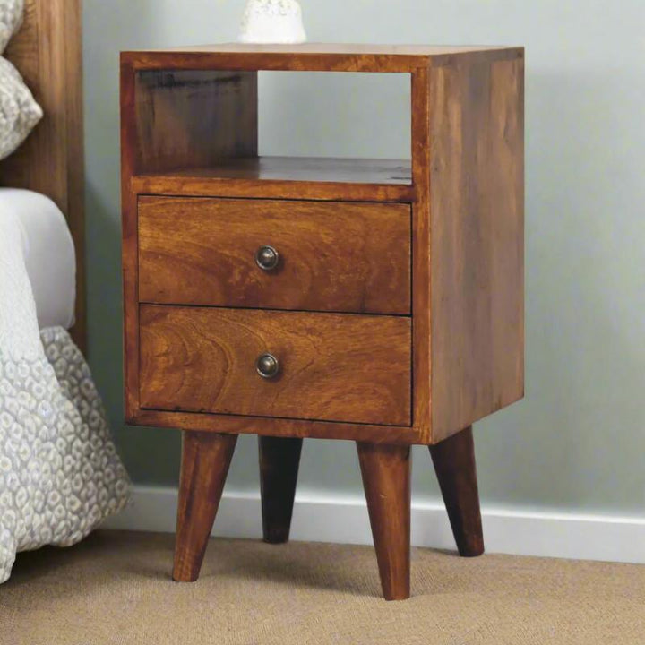 Chestnut Bedside- Mini Classic