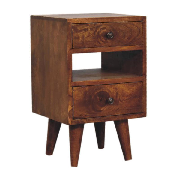 Bedside Table- Mini Classic Multi Chestnut