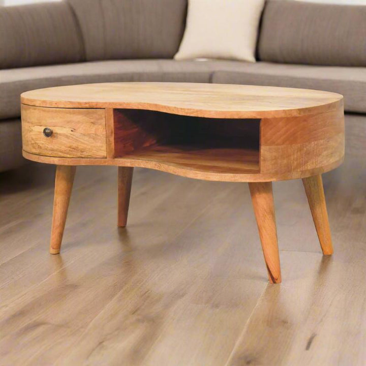 Wave Coffee Table- Oak-ish