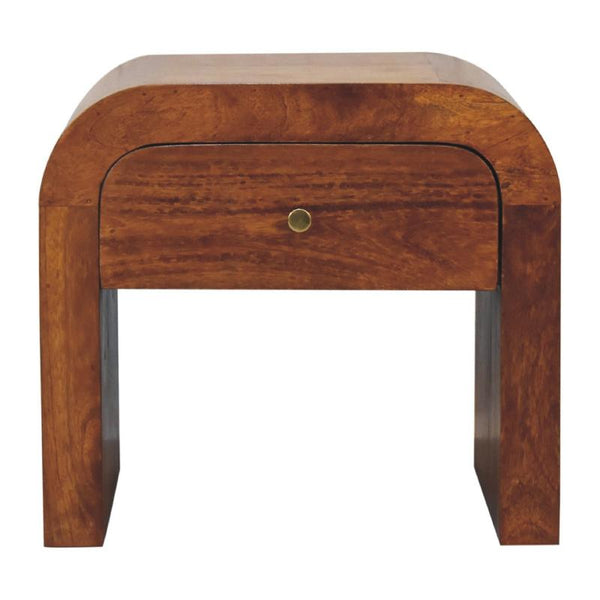 Chestnut Bedside Table- Darcy