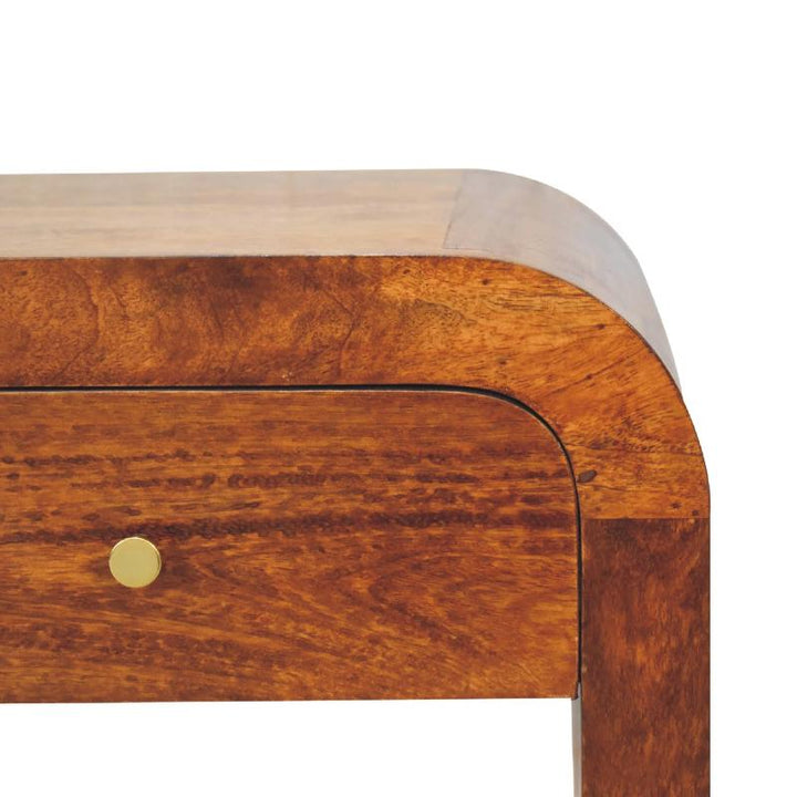 Chestnut Bedside Table- Darcy