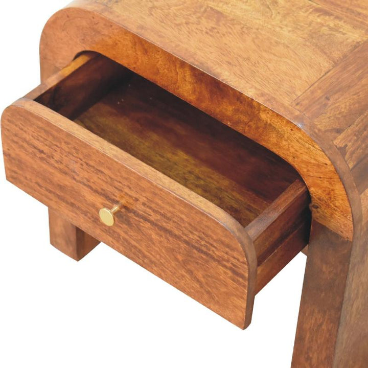 Chestnut Bedside Table- Darcy