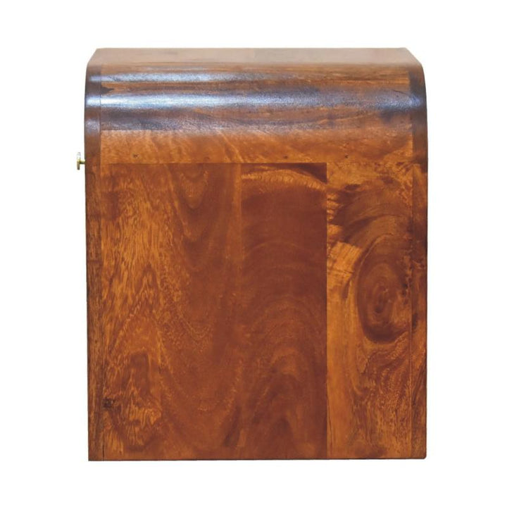 Chestnut Bedside Table- Darcy