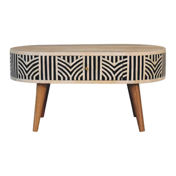 Coffee Table- Edessa Bone Inlay