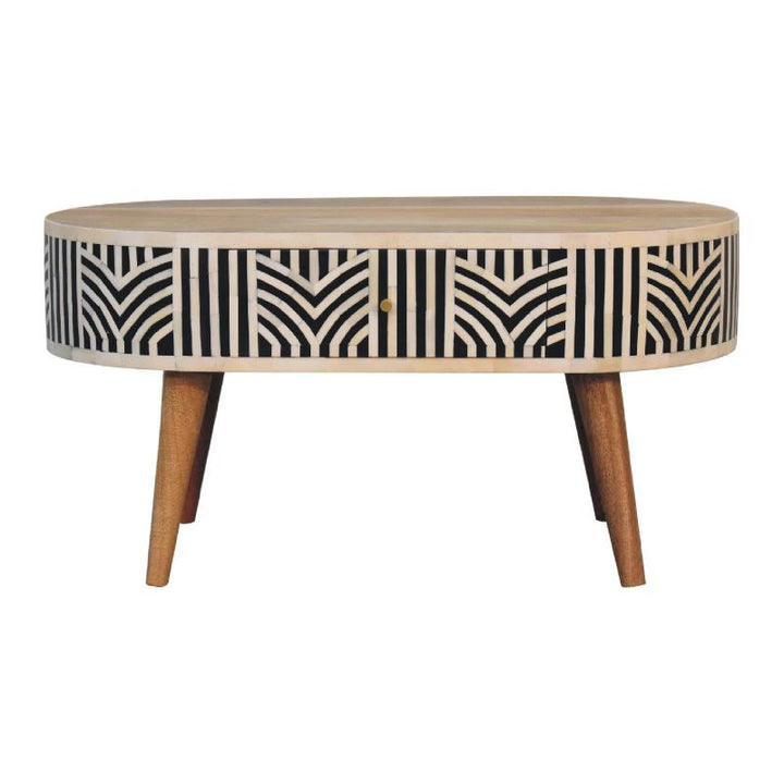 Coffee Table- Edessa Bone Inlay