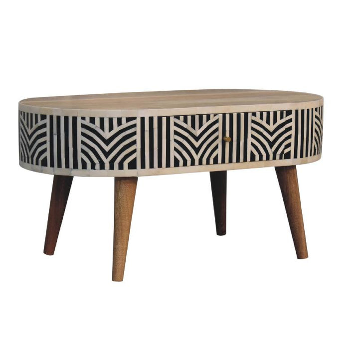 Coffee Table- Edessa Bone Inlay