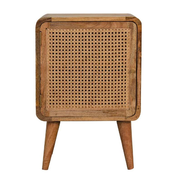 Bedside Table- Larrisa- Woven Door