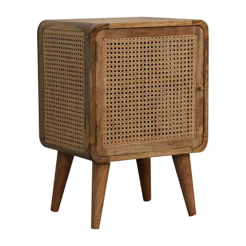 Bedside Table- Larrisa- Woven Door