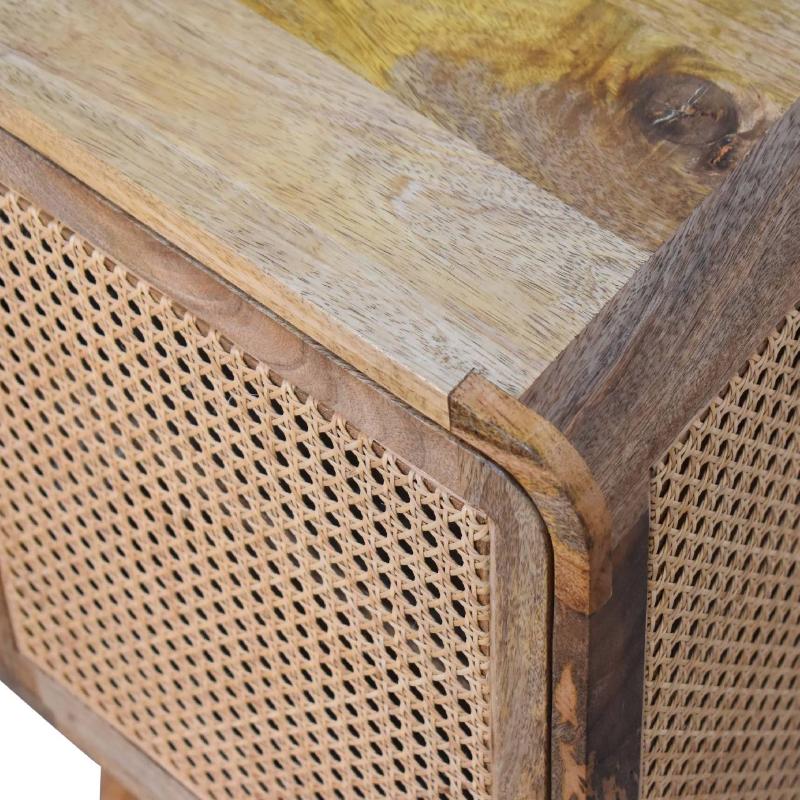 Bedside Table- Larrisa- Woven Door