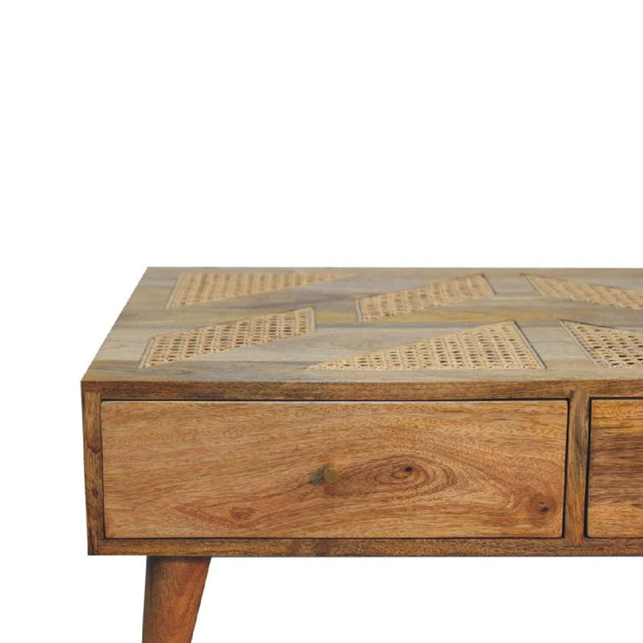 Woven Coffee Table- Aztec