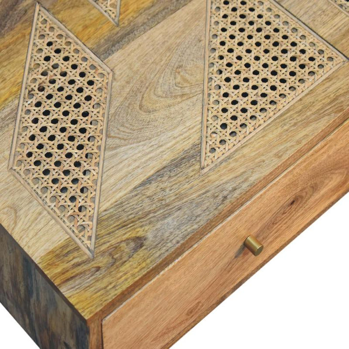 Woven Coffee Table- Aztec