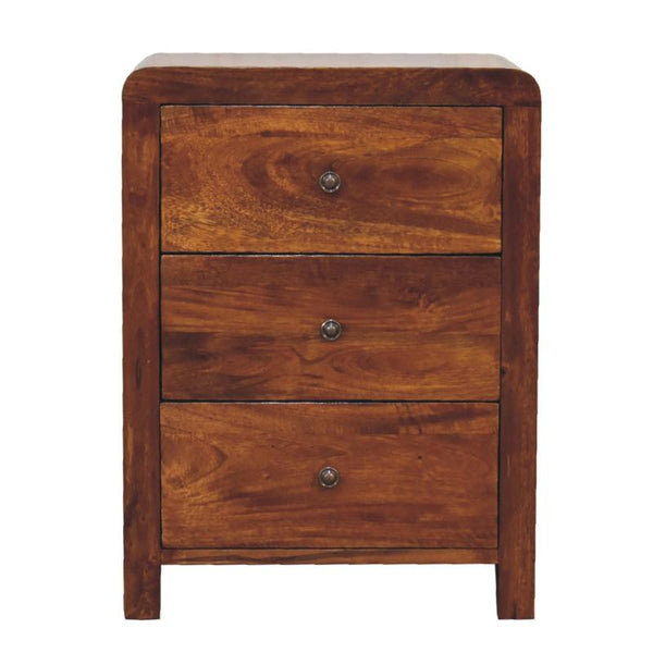 Bedside Table- Aspen- 3 Drawer