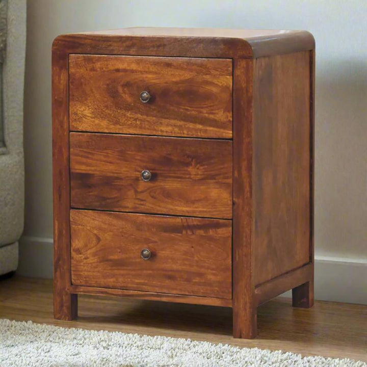 Bedside Table- Aspen- 3 Drawer