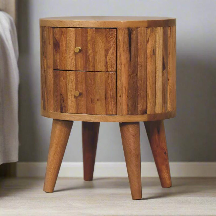 Bedside Table- Stripe