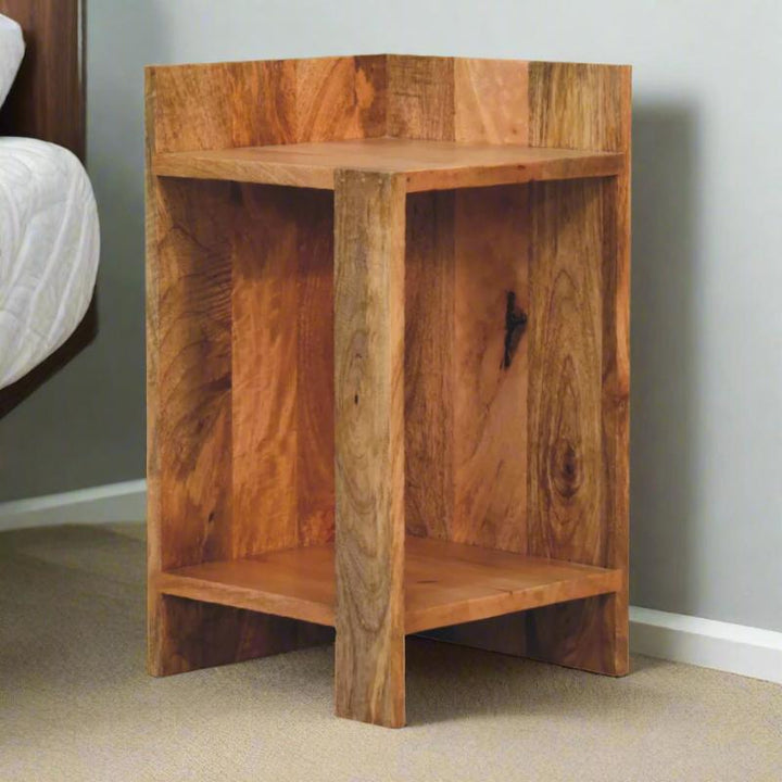 Bedside Table- Oak-ish Box