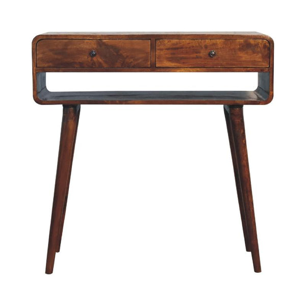 Console Table- Sonata Chestnut