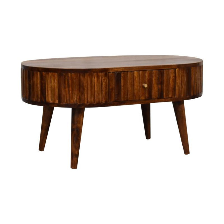 Chestnut Coffee Table- Stripe