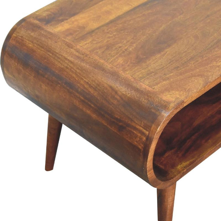 Coffee Table- Open Chestnut