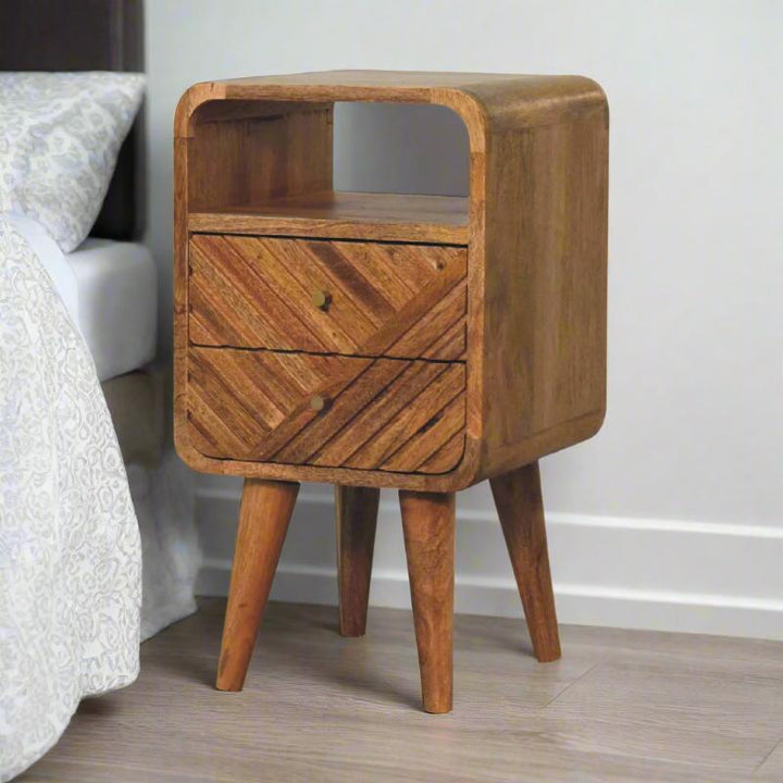 Curved Bedside- Mini Lille