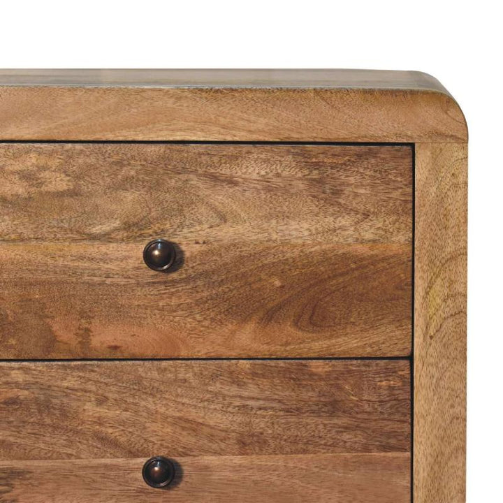 Bedside Table- Aspen Oak-ish 3 Drawer