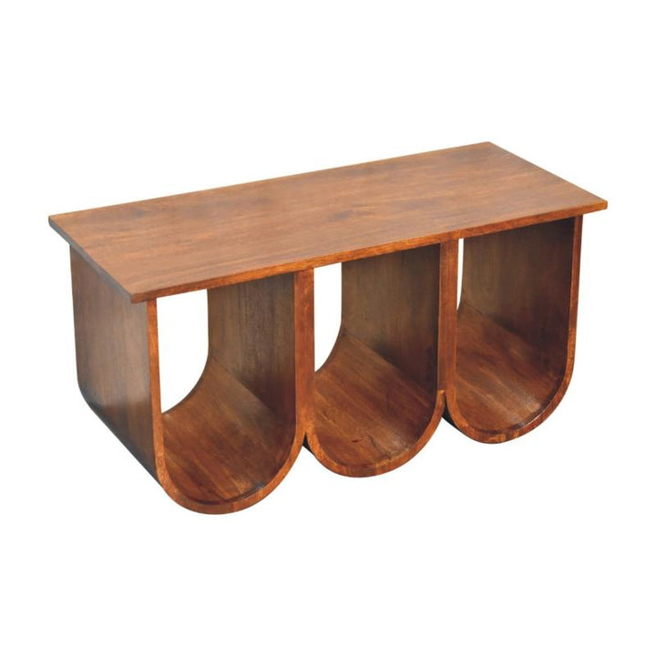 Coffee Table- Triple Open Style