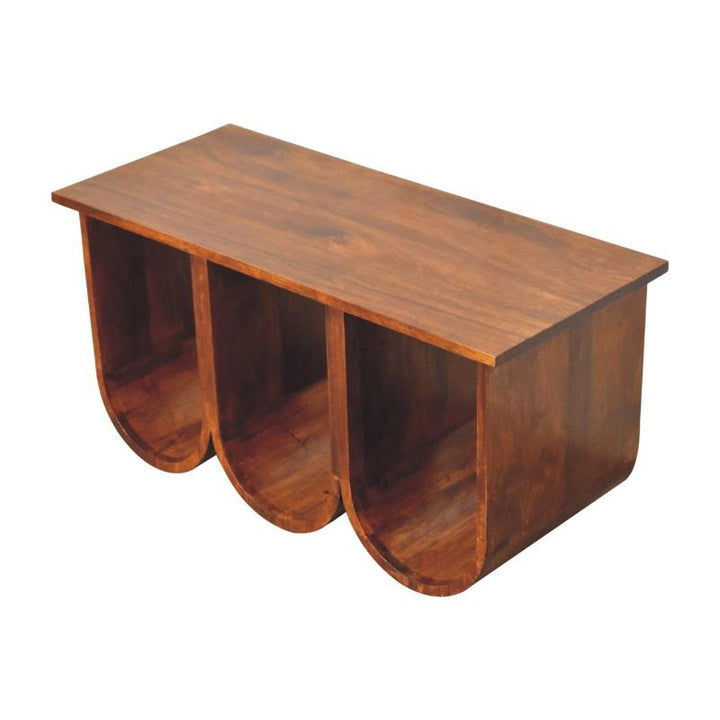 Coffee Table- Triple Open Style