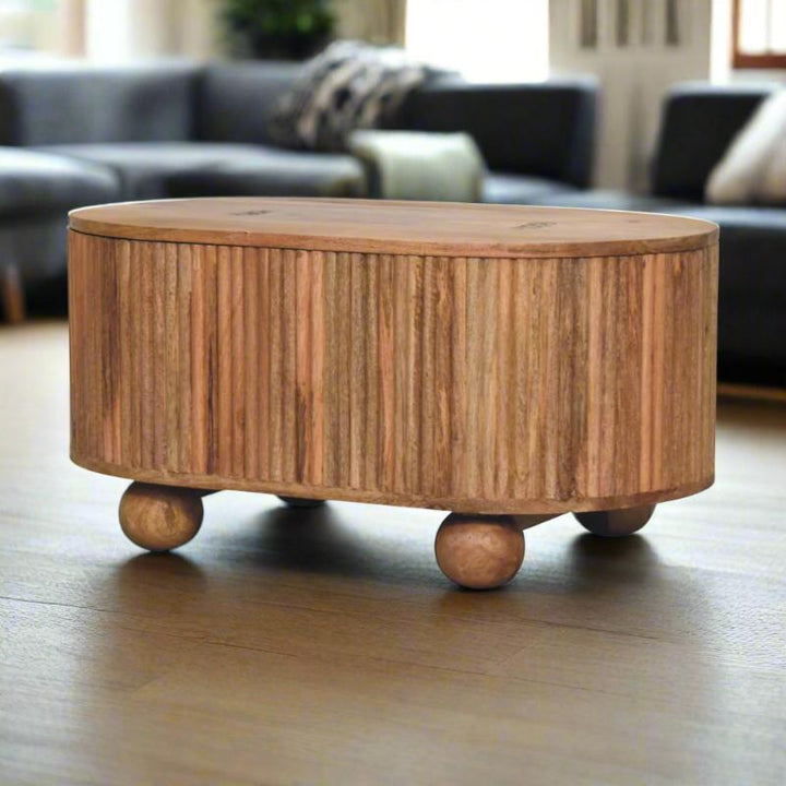 Coffee Table- Soba Ball- Lid-up