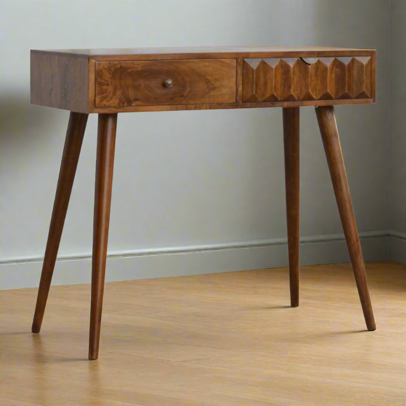 Chestnut Console Table- Prism