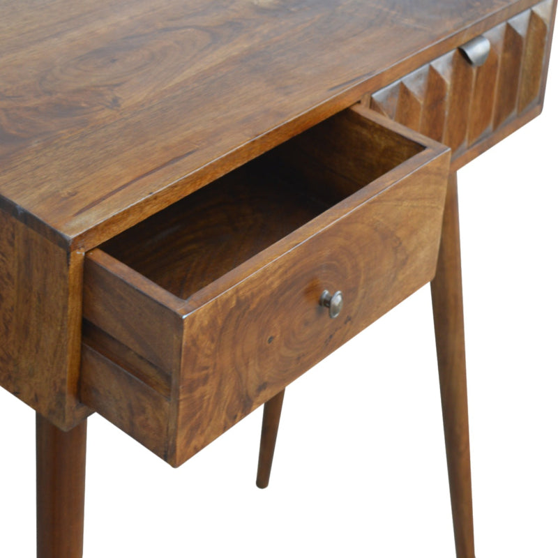 Chestnut Console Table- Prism