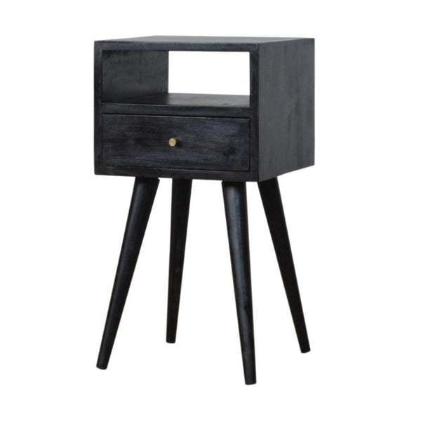 Bedside Table- Mini Ash in Black