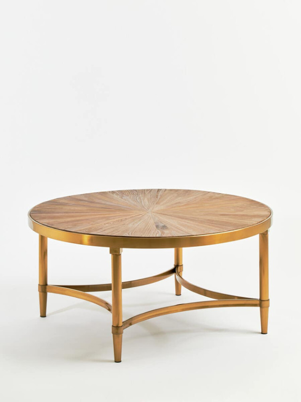 Jana Coffee Table With Curved Frame