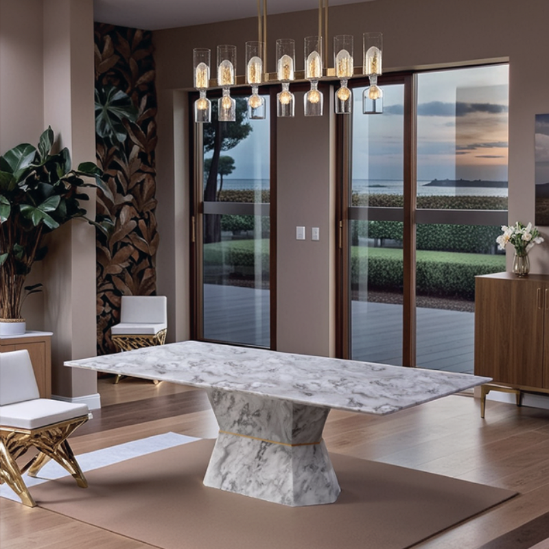 Marble Dining Table- Spezia
