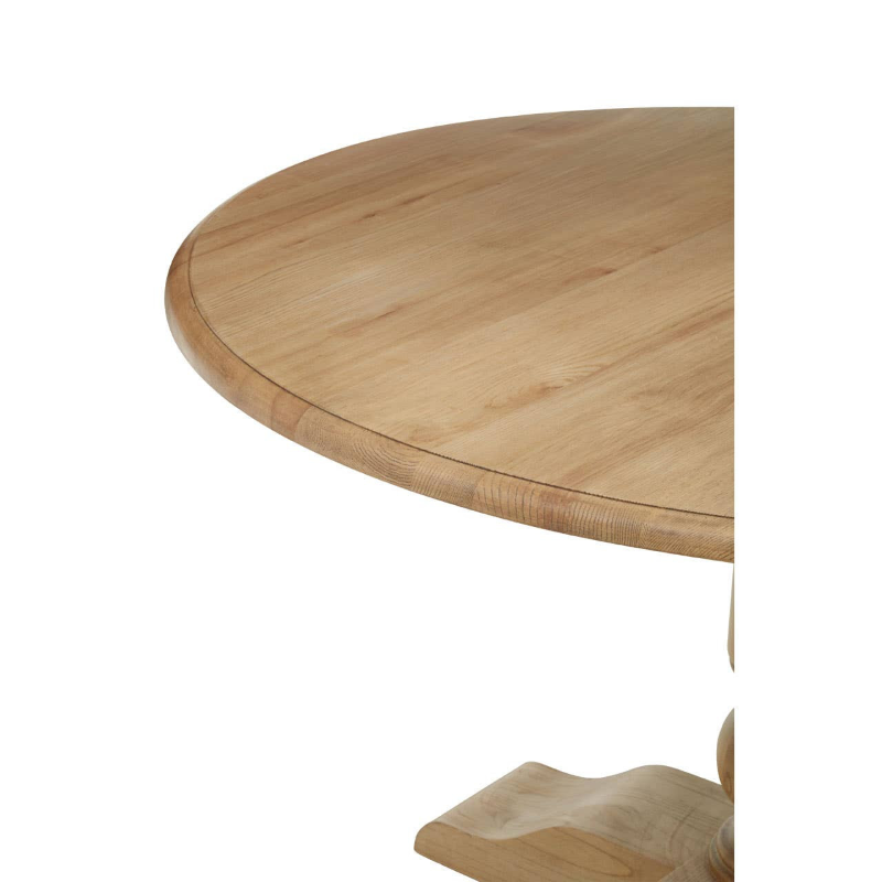 Oak Wood Round Dining Table- Parkside